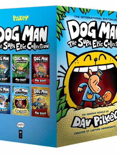 Dog Man: the Supa Epic Collection: from the Creator of Captain Underpants (Dog Man #1-6 Box Set) (Hardcover)