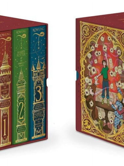 Harry Potter Books 1-3 Boxed Set (MinaLima Editions)