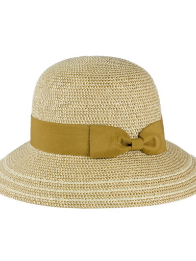 Magid Adult Women's Paper Straw Bucket Sun Hat