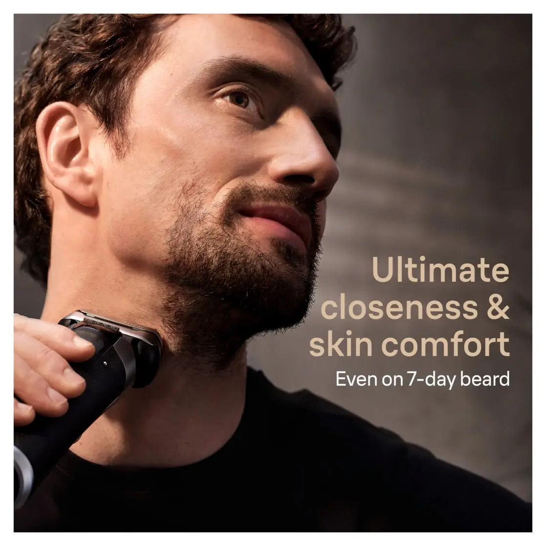 Braun Series 9 PRO+ Wet & Dry Electric Shaver, Charging Stand, 9517s Galvano Silver - Image 3